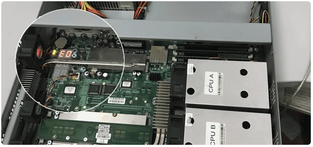 Radware LinkProof 8016 负载均衡器开机主板E0错误修复